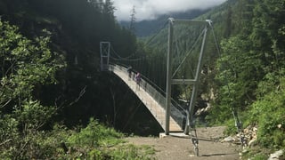 La punt da 54 meters en Val Sinestra