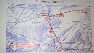 La charta geografica da Flem e conturn cun la nova varianta.