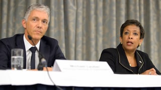 Michael Lauber e Loretta Lynch.
