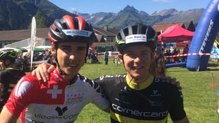 Ursin Spescha (2.), Andrin Beeli (3.) 