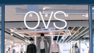 Purtret dal logo dad OVS. 