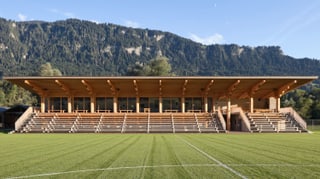 Il stadion da ballape Crap Gries a Schluein.