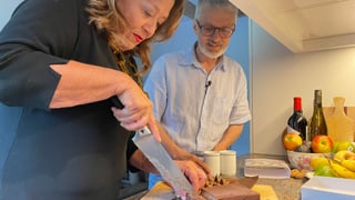 Els dus en cuschina.