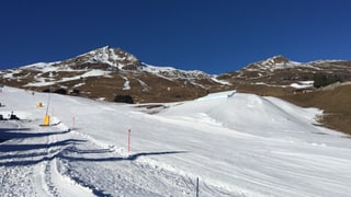 Pista cun prada daspera.