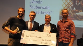 Da san: Giancarlo Palliopi, Urs Schädler, Baseli Werth, Primo Berera. Da san: Giancarlo Palliopi, Urs Schädler, Baseli Werth, Primo Berera.