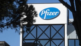 purtret dal logo da Pfizer