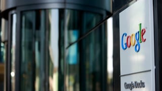 La sedia da Google a Dublin. 
