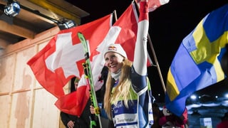 la skiunza svizra Fanny Smith sa legra da ses segund plaz