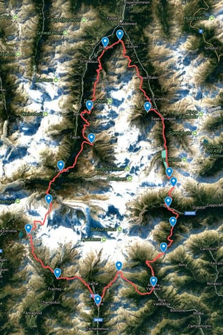 massiv Monte Rosa massiv Monte Rosa