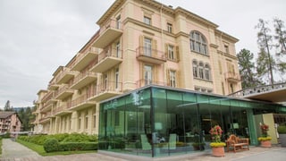 Il hotel Waldhaus a Flem.