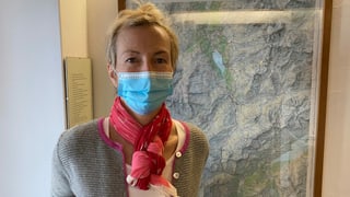 La hoteliera Martina Lanz è cuntenta cun l'occupaziun da ses hotel. La hoteliera Martina Lanz è cuntenta cun l'occupaziun da ses hotel.