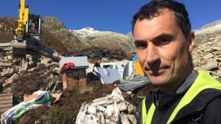 Aluis Flepp, il president da la corporaziun d'aua Spina da vin. Aluis Flepp, il president da la corporaziun d'aua Spina da vin.