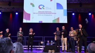 Clau Scherrer annunzia a la fin dal festival a Trun il proxim festival