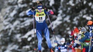 Nadine Fähndrich a las cursas da Tavau Nordic. Nadine Fähndrich a las cursas da Tavau Nordic.