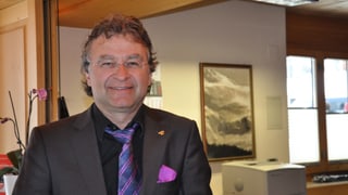 Purtret dal president da hotelleriesuisse dal Grischun, Ernst Wyrsch.