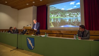 Franz Gschwend presenta l'ustaria sper il lai.