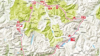 Carta da la cursa Alpen Challenge