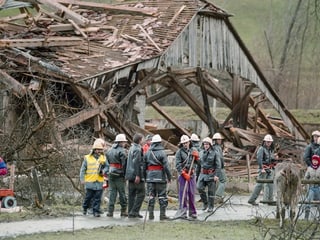 In puresser destruì a Büren en il chantun Sutsilvania.