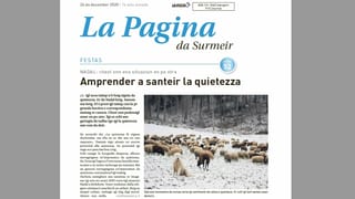 La segund davosa ediziun da la Pagina da Surmeir da l'onn 2020 è cumparida ils 24 da december.