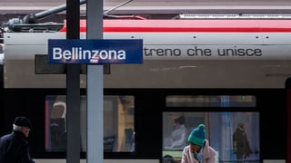 Purtret da la staziun da Bellinzona. 