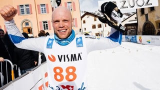 Andri Marugg in posa da victur