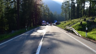 La via serrada, e la storta da l'accident. La via serrada, e la storta da l'accident.