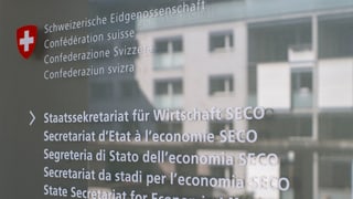 L'inscripziun dal Seco en tschintg linguas vi d'in isch da vaider.