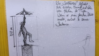 la skizza dal Saltimbanc la skizza dal Saltimbanc
