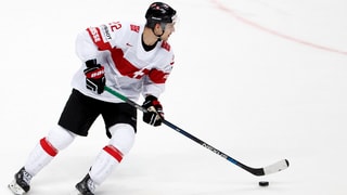 Giugader da hockey sin glatsch. 