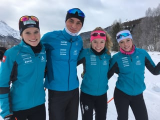 4 commembers dad Engiadina Nordic.