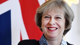 La primministra britannica Theresa May.