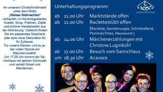Il programm da la fiera d'advent Il programm da la fiera d'advent