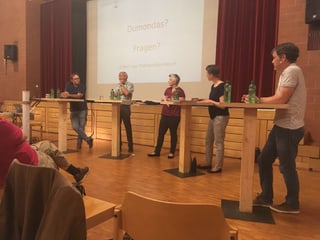 Discussiun da podi. Discussiun da podi.