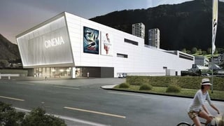 Visualisaziun dal cumplex da kino a Cuira. 