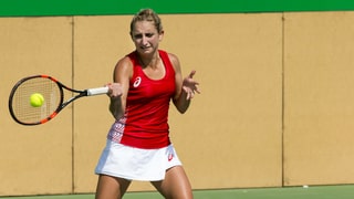 Giugadra da tennis.