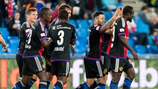 Ils giugaders dal FCB sa legran suenter avair marcà in gol.