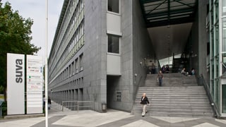 Entrada dal bajetg nov da la Suva a Lucerna Tribschen.