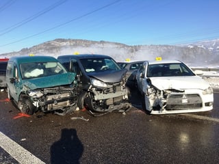 La nebla duai esser la raschun per la collisiun sin la A3.