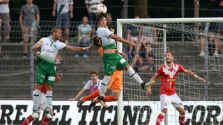 Alban Ajeti marca gist il gol decisiv per il FC Son Gagl. 