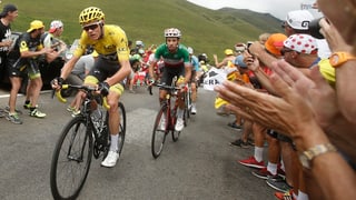 Chris Froome e Fabio Aru.