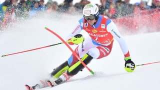 Ramon Zenhäusern en il slalom da Saalbach.