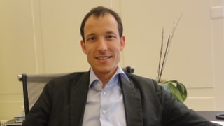 Pledader da la Lia Rumantscha, Andreas Gabriel.