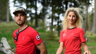 Nino Schurter e Jolanda Neff.