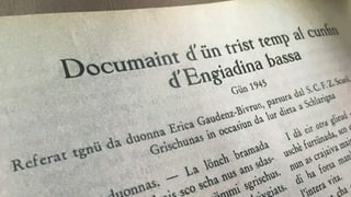 L'emprima pagina dal raquint L'emprima pagina dal raquint