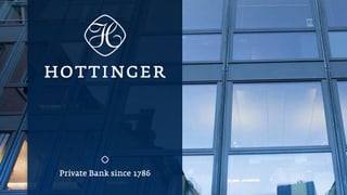 Il logo da la banca privata Hottinger. 