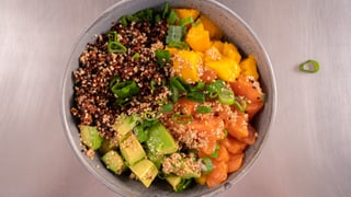 La Buddha bowl finida La Buddha bowl finida