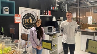 FOL gourmet popcorn.