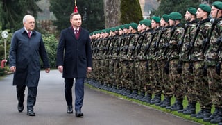 Johann Schneider-Ammann ed il predient polac Andrzej Duda. 