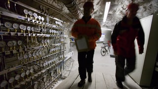 La NAGRA ha intercurrì differents lieus adattas per deponer rument nuclear. 