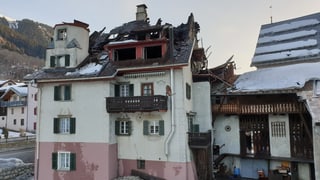 Maletgs dal incendi a Trun 